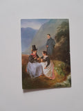 AK Gasteiner Trachten. (nach einem Ölbild von Johann Fischbach aus dem Gasteiner Museum)
