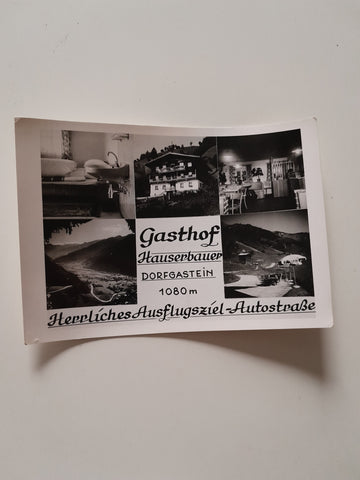 AK Dorfgastein. Gasthof Hauserbauer.