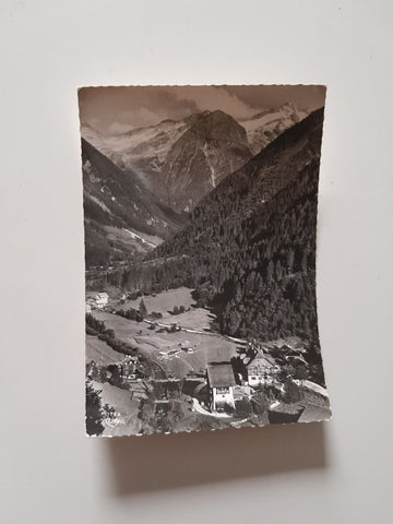 AK Badgastein. Kötschachtal. Hotel Grüner Baum.