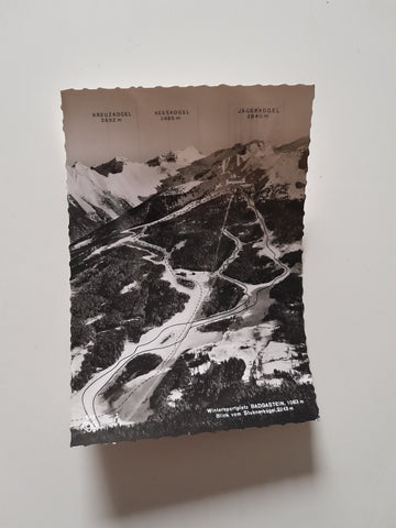 AK Badgastein. Blick vom Stubnerkogel.