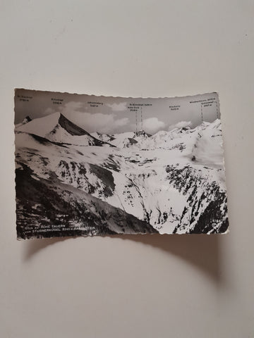 AK Badgastein. Blick auf Hohe Tauern vom Stubnerkogel.