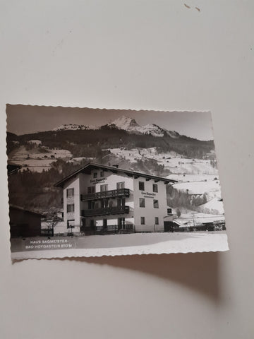 AK Bad Hofgastein. Haus Sagmeister.