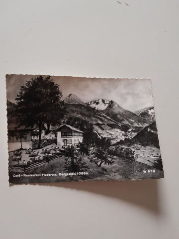 AK Badgastein. Cafe Restaurant Hubertus.