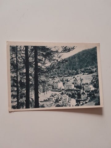 AK Badgastein von den Schwarzenberganlagen.