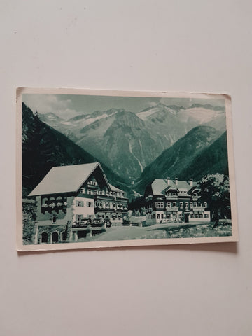 AK Badgastein. Hotel Grüner Baum.