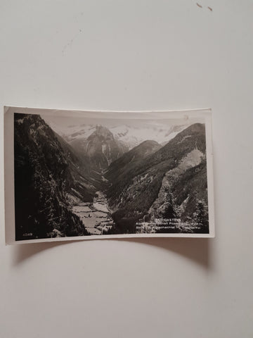 AK Badgastein. Alpenwirtschaft Poserhöhe. Blick i.d. Kötschachtal. Tischlerkar.