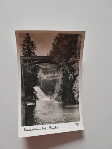 AK Badgastein. Hohe Brücke.