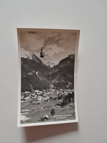 AK Badgastein. Stubnerkogel Gondelbahn.