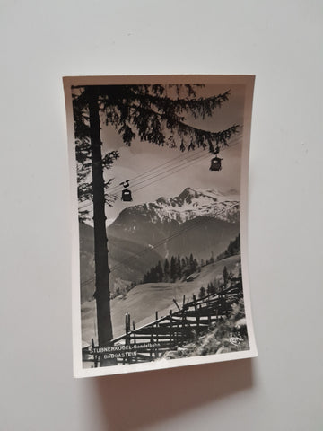 AK Badgastein. Stubnerkogel Gondelbahn.