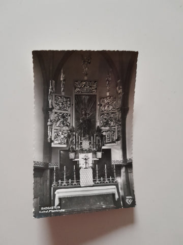 AK Badgastein. Kathol. Pfarrkirche.