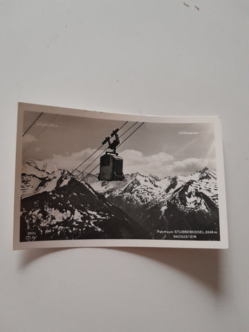 AK Badgastein. Fahrt zum Stubnerkogel.
