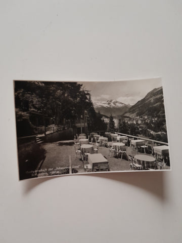 AK Badgastein. Gastwirtschaft zur Schwarzen Liesl.