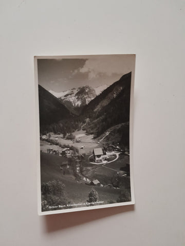 AK Grüner Baum Kötschachtal m. Elendgletscher.