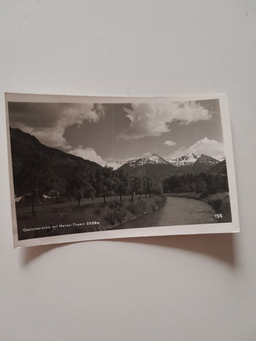 AK Gasteinerache mit Hohen Tauern.