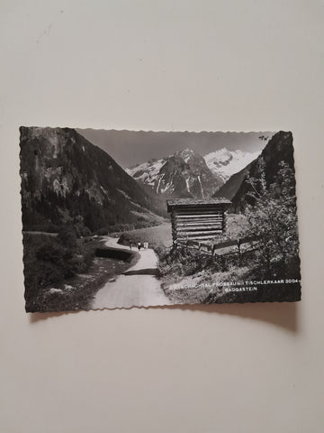 AK Kötschachtal Prossau mit Tischlerkaar Badgastein.