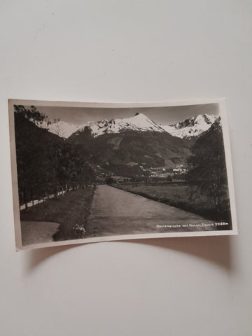 AK Gasteinerache mit Hohen-Tauern.