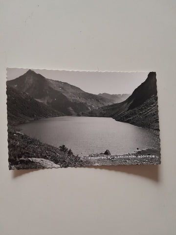 AK Pochartsee mit Kreuzkogel. Böckstein.