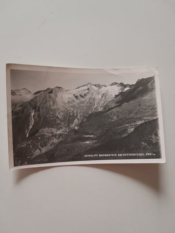 AK Berglift Badgastein am Hüttenkogel.