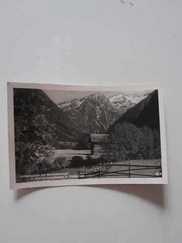 AK Kötschachtal mit Bocksteinkogel u. Tischlerkargletscher b. Badgastein.