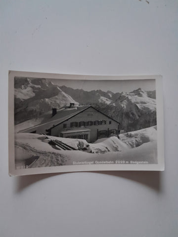 AK Badgastein. Stubnerkogel Gondelbahn.