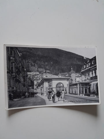 AK Badgastein. Kurkasino Cafe Sponfeldner.