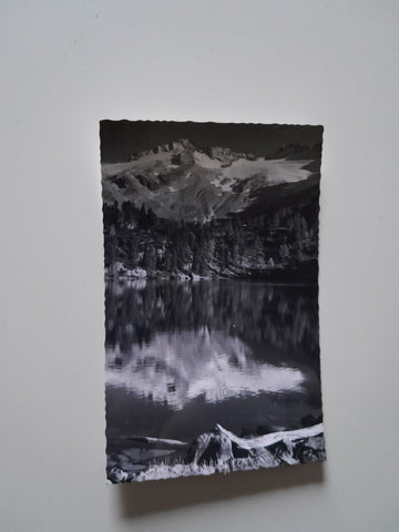 AK Reedsee Tischlerkarkopf Tschlerspitzscharte und Tischlerspitze mit Tischlerkargletscher.