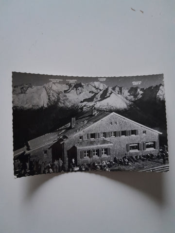 AK Stubnerkogel Bergbahn Badgastein. Bergrestaurant mit Liegeterrasse.