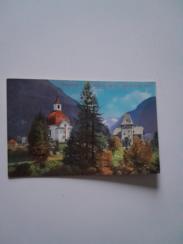 AK Böckstein. Jagdschloß und Kirche.