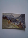 AK Badgastein. Blick oberhalb der Kaiserpromenade.