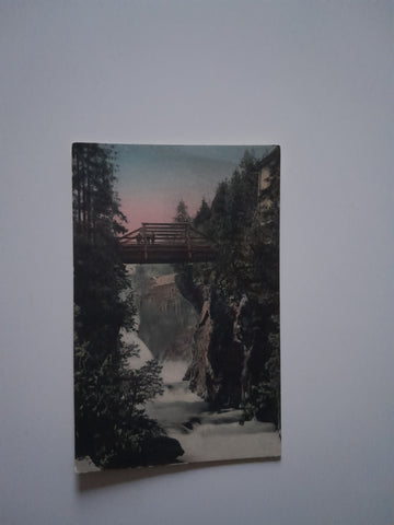 AK Schreckbrücke bei Gastein.