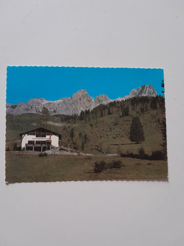 AK Mattighofner Hütte im Gebiet der Oberhofalm. Filzmoos.