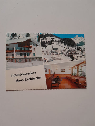 AK Filzmoos. Frühstückspension Haus Eschbacher.