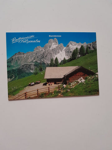 AK Filzmoos. Jausenstation Sulzenalm Wallehen-Hütte.