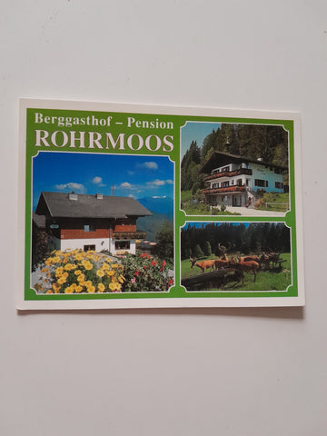 AK Radstadt. Pension Rohrmoos. Familie Bichler.