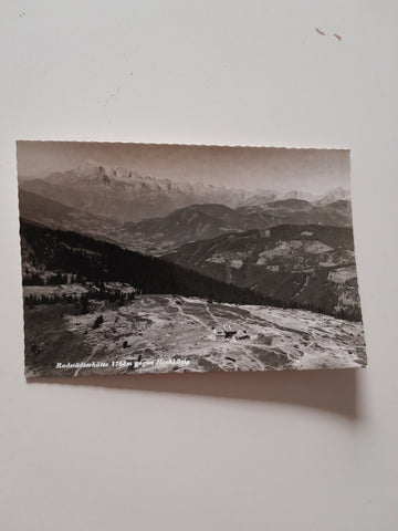 AK Radstädterhütte gegen Hochkönig.
