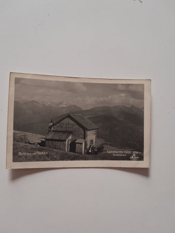 AK Radstädter Hütte. Rossbrand. Blick auf die Tauern.