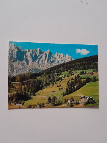 AK Mühlbach am Hochkönig. Haus Hochkönigblick. Bes. J. u. M. Koblinger.