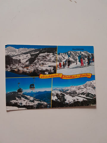 AK Hochkönig Schischaukel. Mühlbach - Dienten - Hinterthal.