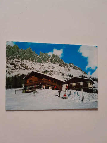 AK Mitterbergalm mit Manndlwand. Mühlbach am Hochkönig.
