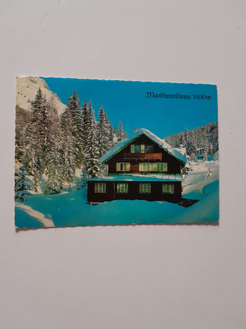AK Mühlbach/Hochkönig. Alpenpension Mandlwandhaus. Bes. Prof. K. Pekarek.