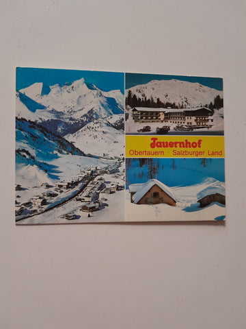AK Obertauern. Jugendgästehaus Tauernhof. Familie Kirchner.