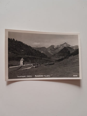 AK Tauernpaß Radstädter Tauern. (1933)