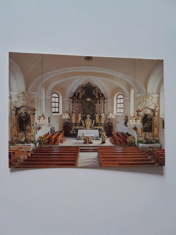 AK Großarl. Pfarrkirche.