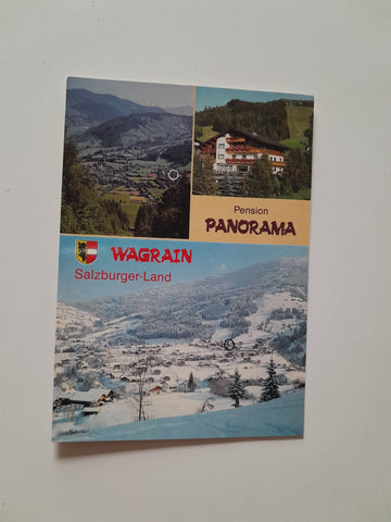 AK Wagrain. Pension Panorama. Hofmarkt 128.