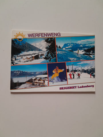 AK Werfenweng. Skigebiet Ladenberg.