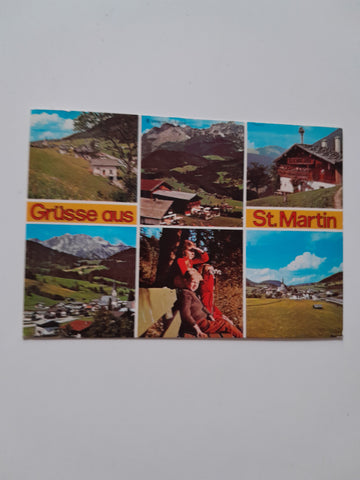 AK Grüße aus St. Martin am Tennengebirge.