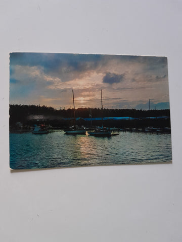 AK Jesolo Lido. Tramonto al porticciuolo.