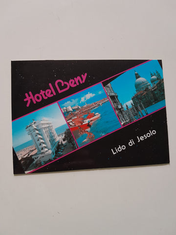 AK Jesolo Lido. Hotel Beny Via Levantina IV, 3 Piazza Milano.