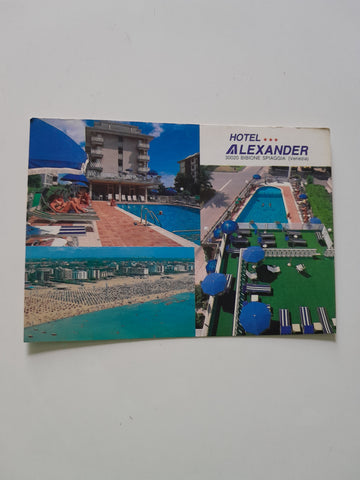 AK Bibione Spiaggia. Hotel Alexander. Via Perseo 70.