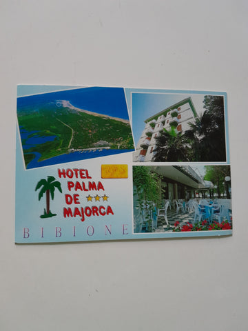 AK Bibione. Hotel Palma de Majorca. Corso Europa 10.